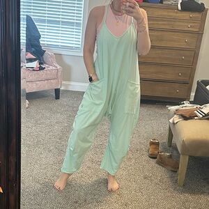 Mint Green Women's Jumpsuit